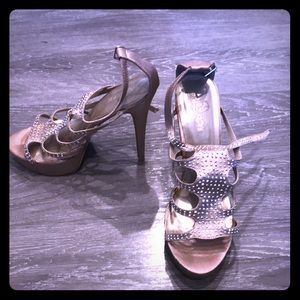 Rhinestone High Heels